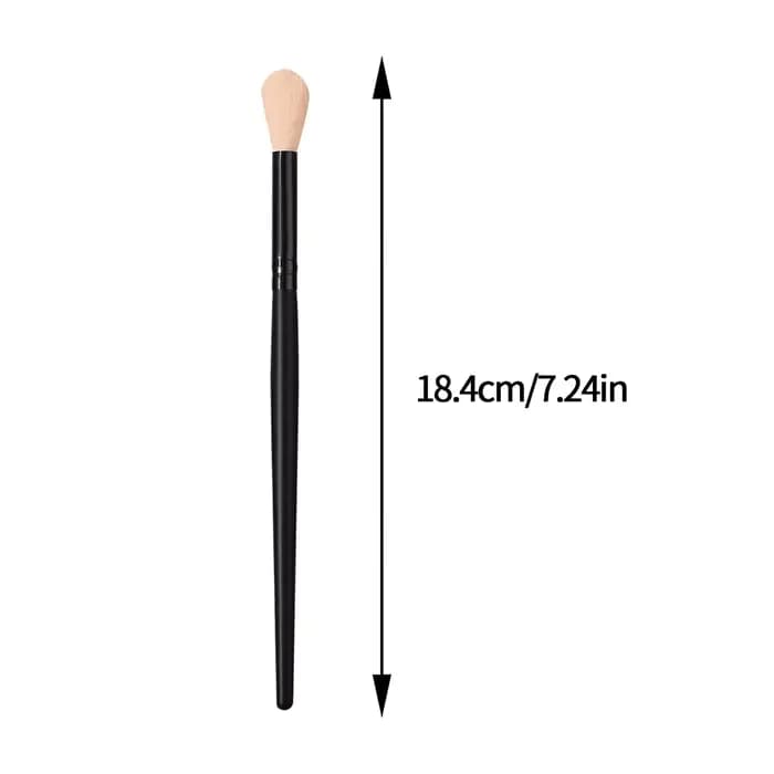 Ensemble de pinceaux de maquillage couleur champagne : pinceau surligneur flamme