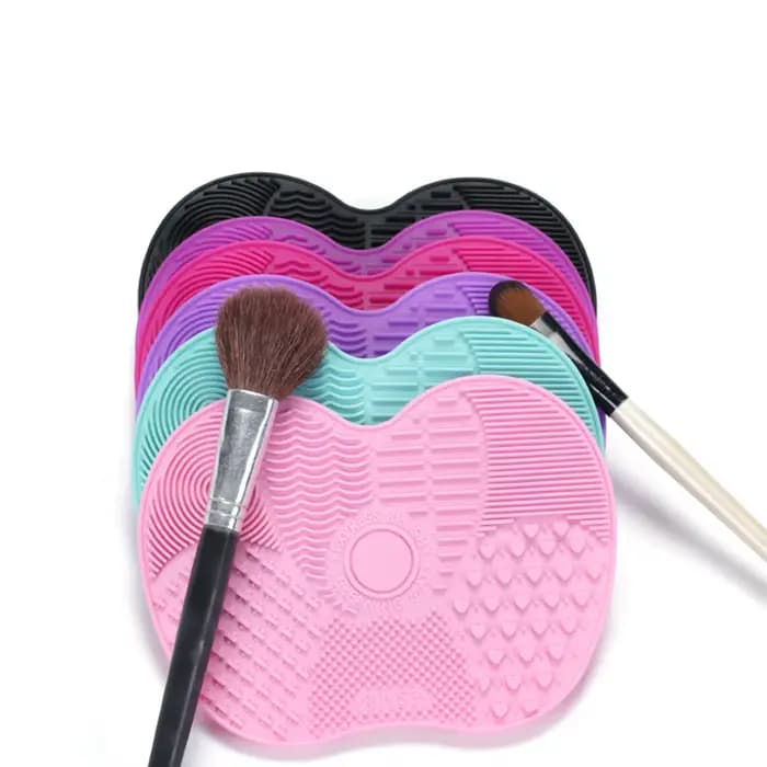 Outils de lavage de pinceaux de maquillage en silicone