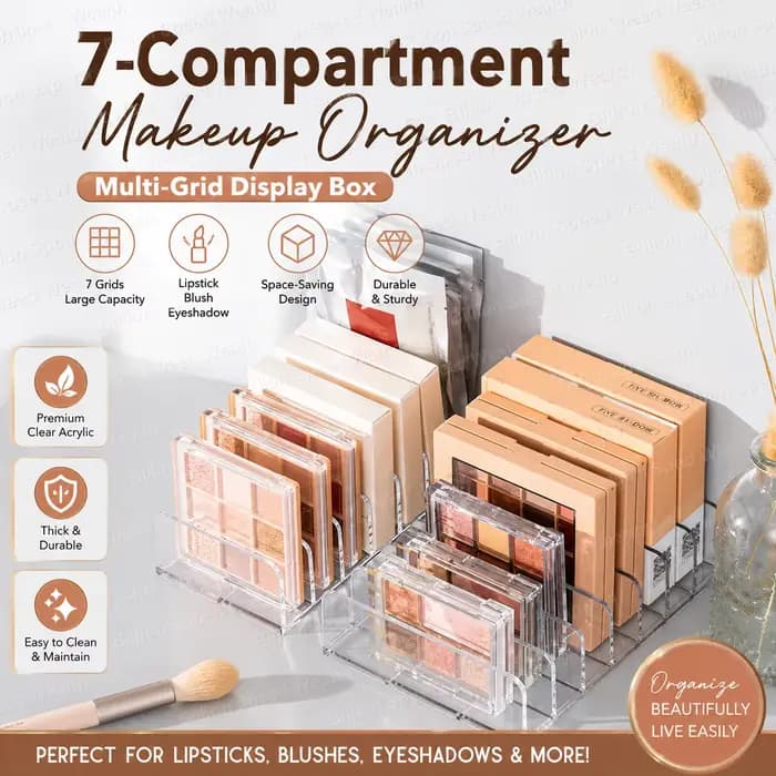 Boîte de rangement de maquillage