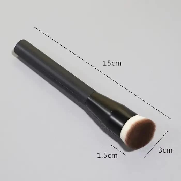 Pinceaux de maquillage pour fond de teint à dessus plat