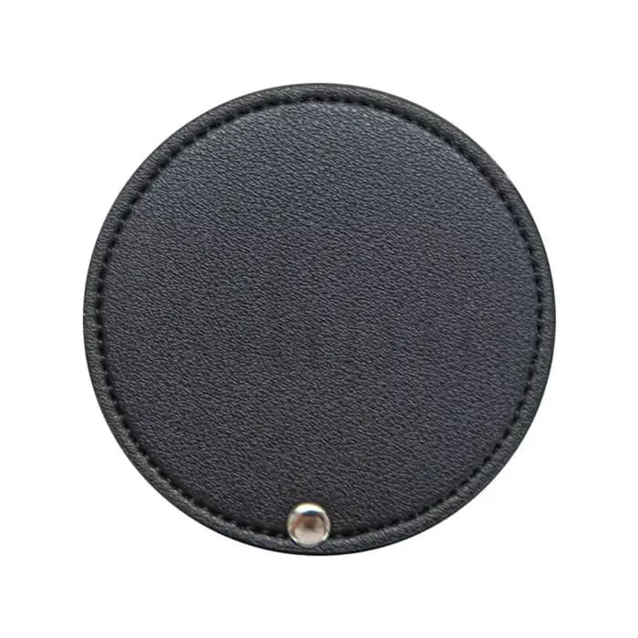 Nouveau miroir de maquillage en cuir PU