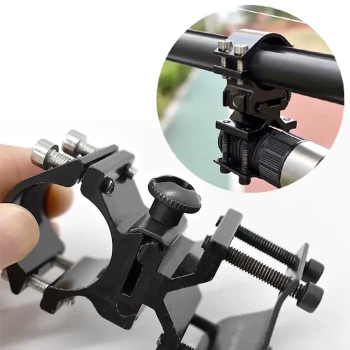 Clips de rail en métal pour moulinet de pêche, accessoires de chasse en plein air, lampe de poche laser, supports longs, les plus récents