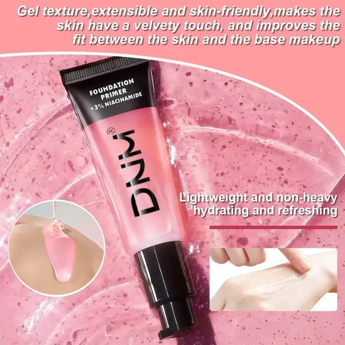 Gel d'apprêt, formule hydratante pour raffiner les pores