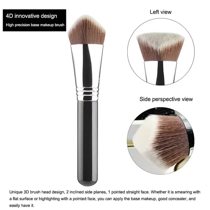 Pinceau de maquillage Kabuki pour fond de teint