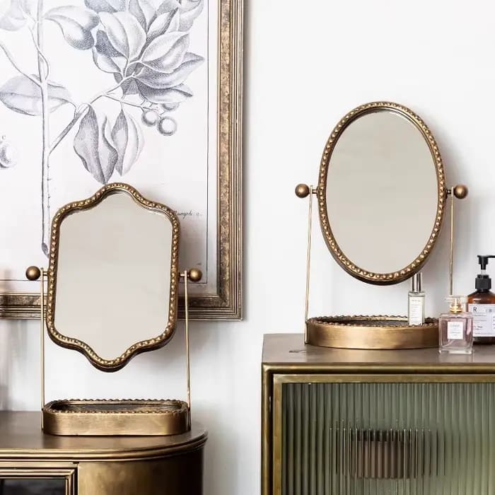 Miroir de maquillage pour petites filles