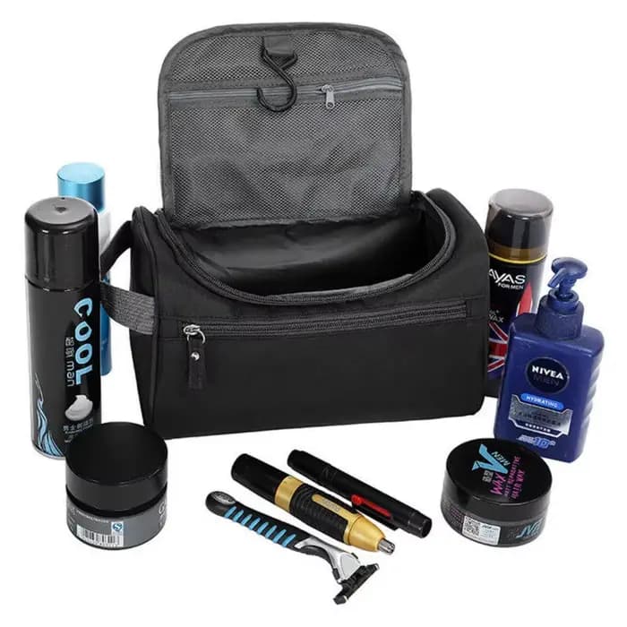Trousse de maquillage portable pour hommes et femmes