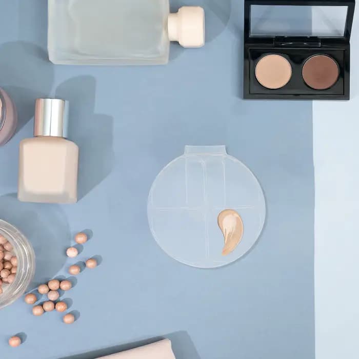 1 palette de couleurs de maquillage professionnelle