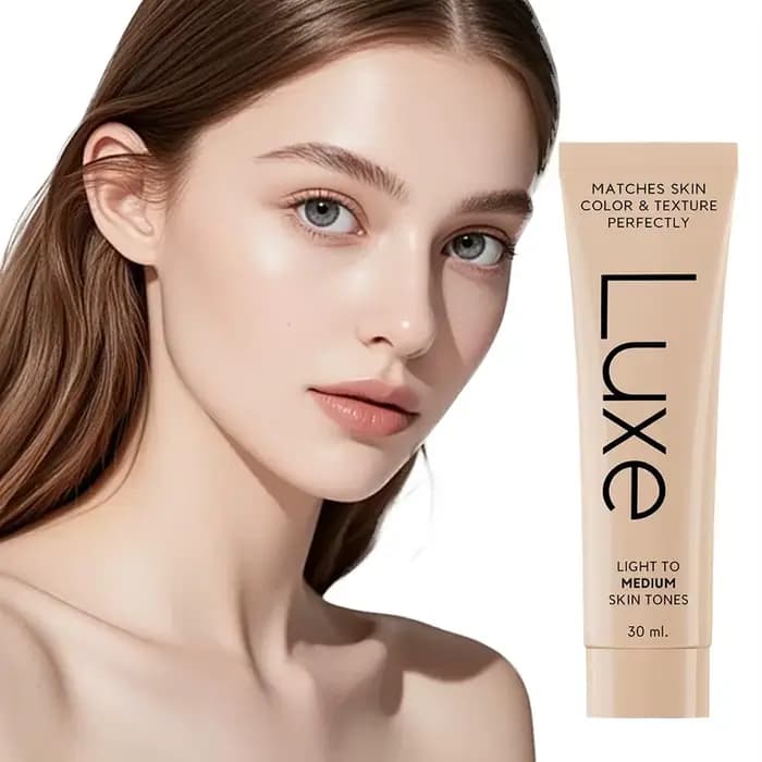 Fond de teint changeant de couleur Luxe 30 ml avec protection SPF UV – Teinte auto-adaptative