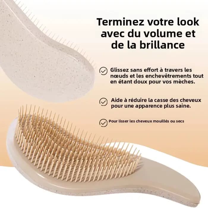 Peigne à cheveux magique démêlant en boîte