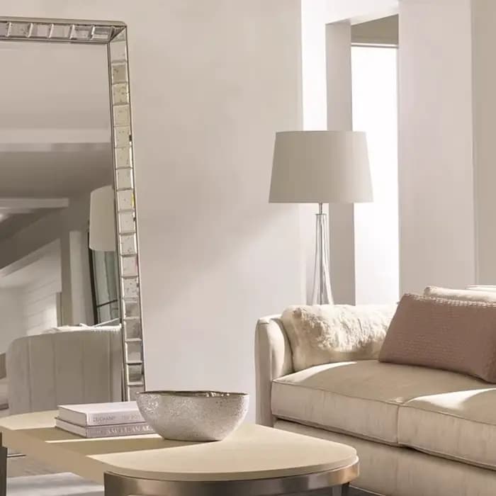 Grand miroir de luxe pour salle de bain