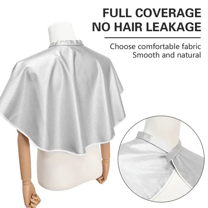 Salon de coiffure Cape imperméable à l'eau coloration des cheveux enveloppes pour la couleur