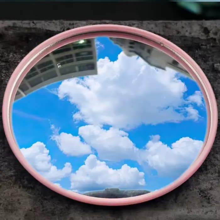 Miroir Convexe Rond pour Selfie de Voyage
