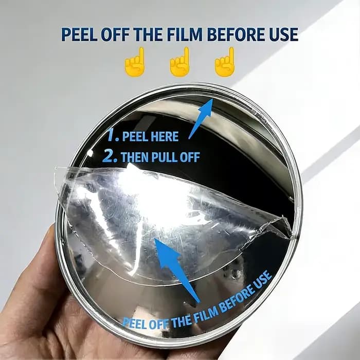 Miroir convexe rond pour voyage