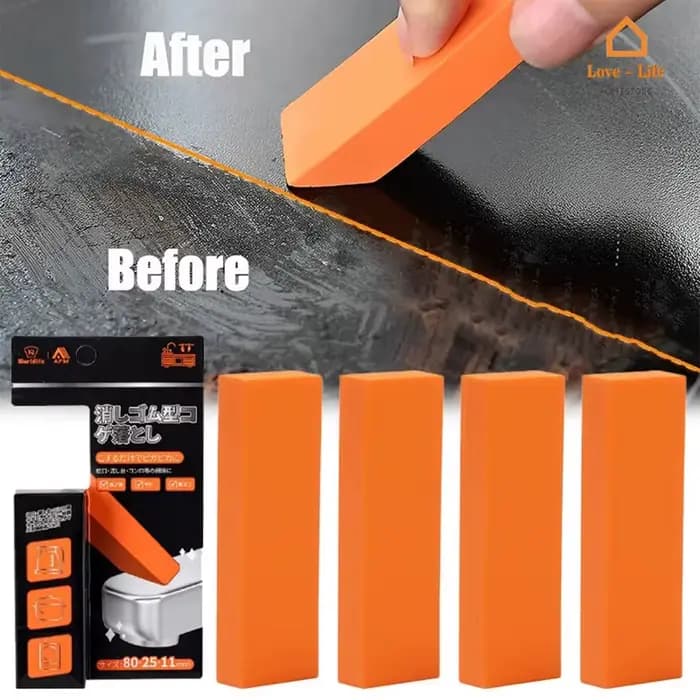 Gomme à échelle réutilisable populaire-8x1.3x2.5cm, brosse en caoutchouc pour robinet miroir anti-rayures/ustensiles de cuisine polyvalents, outil d'élimination de la rouille