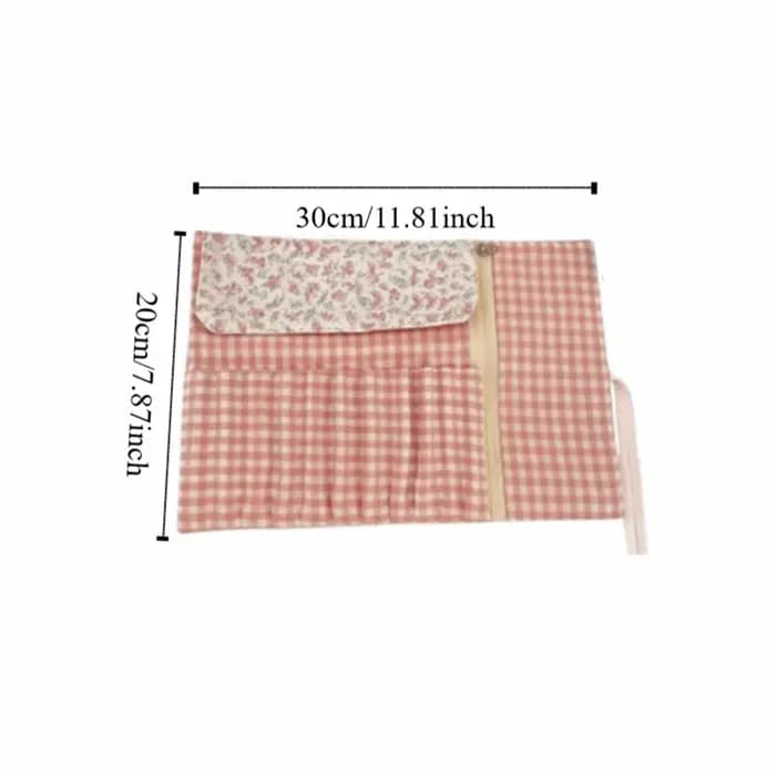 Sac de rangement pratique pour pinceaux de maquillage