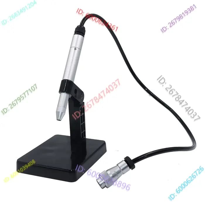 Accessoires pour machine de soudage par points automatique 110/220V, pièce à main, aiguilles, manomètre, interface, outils de soudage par étincelage