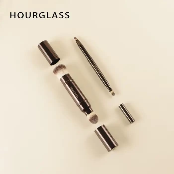 Pinceau de maquillage sablier toutes sortes fard à paupières fond de teint correcteur poudre bronzant
