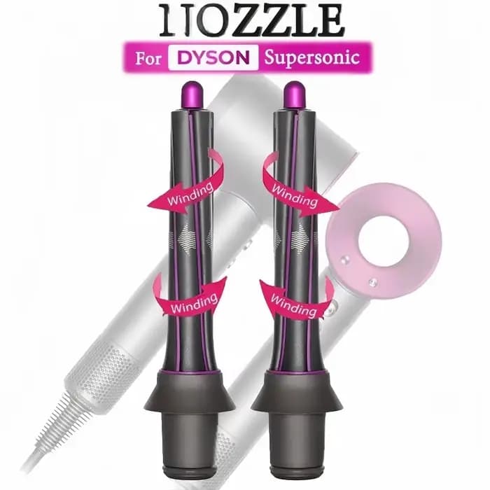 Pour HS01 HS05 HD03 HD08 Airwrap : Barils de bouclage longs