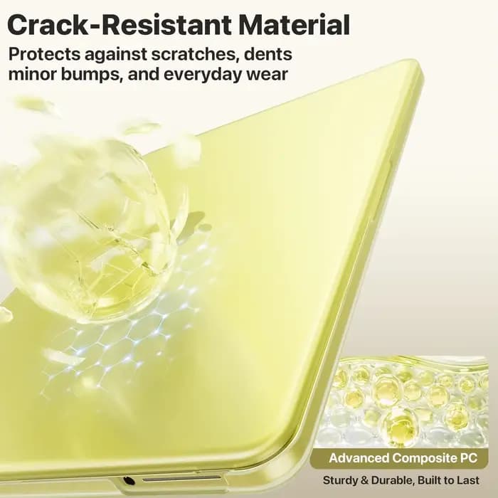 Étui pour ordinateur portable MacBook Neo 13 pouces 2026, coque rigide en plastique mat, couleur officielle, 100% compatible avec A3404