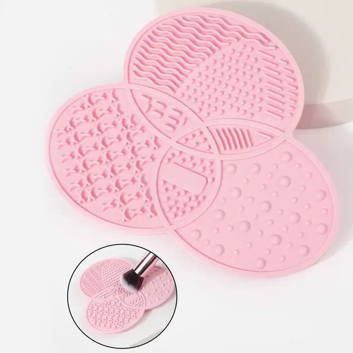 Tapis de nettoyage pour pinceaux de maquillage