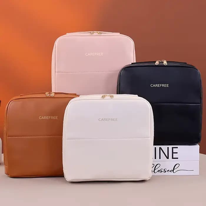 Trousse de maquillage verticale pour femmes