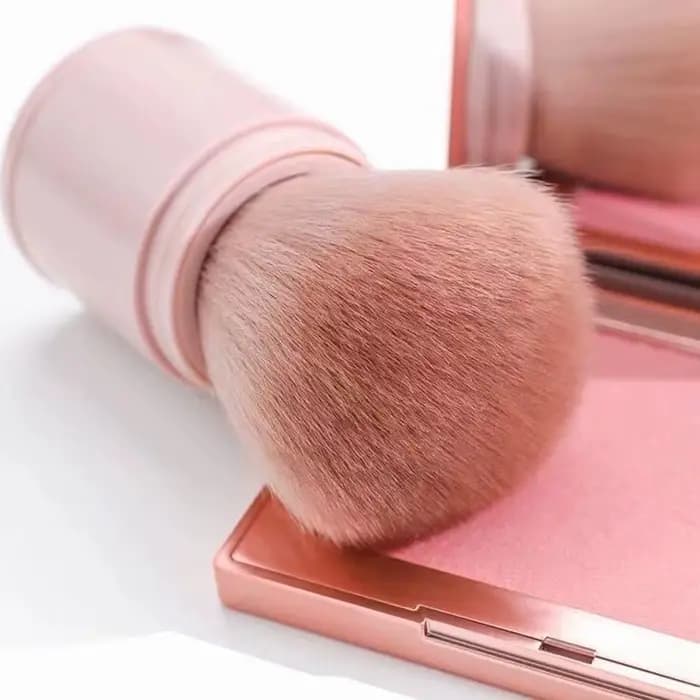 Mini brosse à Blush rétractable Portable