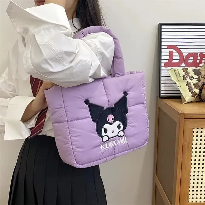 Sac à bandoulière Sanrio Kuromi Cinnamoroll Melody Cartoon Anime Hellokitty