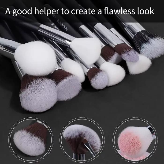 Ensemble de pinceaux de maquillage professionnels
