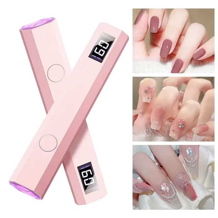 YIKOOLIN pratique lampe sèche-ongles à main UV/LED durcissement des ongles tout le vernis Gel outil d'art