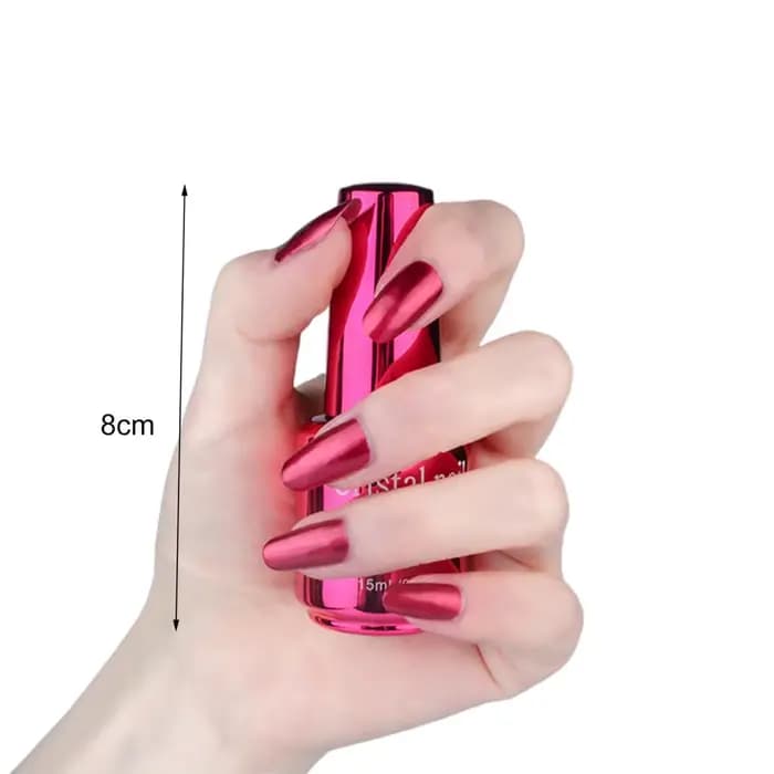 Vernis à ongles métallique effet miroir magique