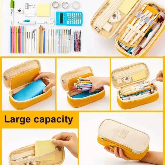 Grande trousse à crayons créative