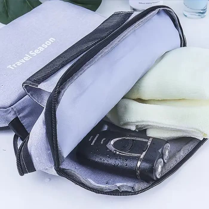 Trousse de toilette de voyage suspendue pour hommes et femmes