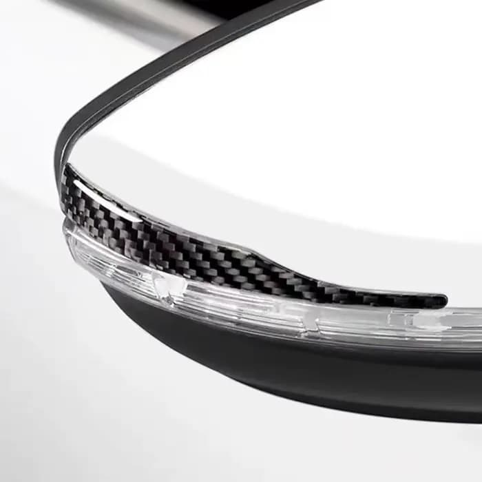 Bandes réfléchissantes pour rétroviseur de voiture, 2 pièces, bande adhésive anti-rayures, protection de rétroviseur de voiture, accessoire de voiture