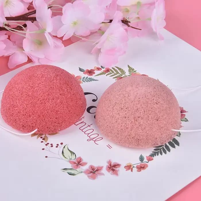 Konjac naturel Konnyaku bouffée exfoliant nettoyer