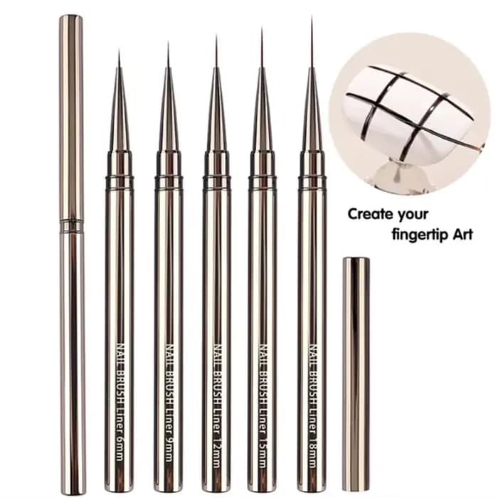 Pinceaux pour revêtement d'ongles