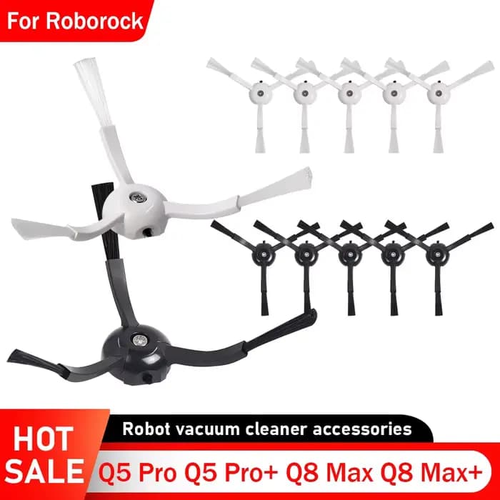 Accessoires de brosse latérale pour aspirateur robot Xiaomi 1S, Roborock S5, S6, S5MAX, S50, S60, S7Max, S8 Pro Ultra, E4, E5, Q5Pro, Q8 Max, T8