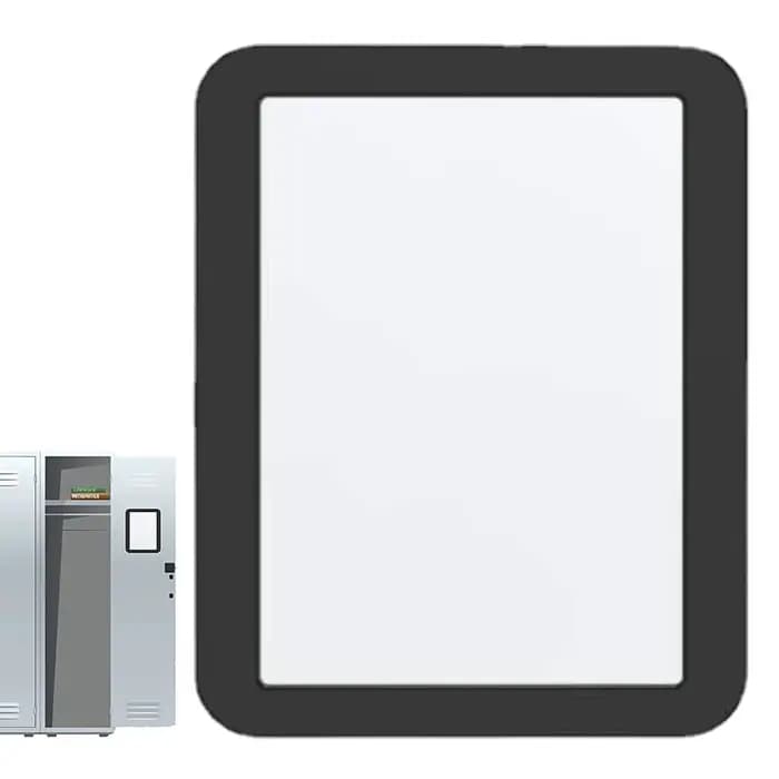 Miroirs suspendus rectangulaires portables 12.5*18cm miroir de casier aimant petit