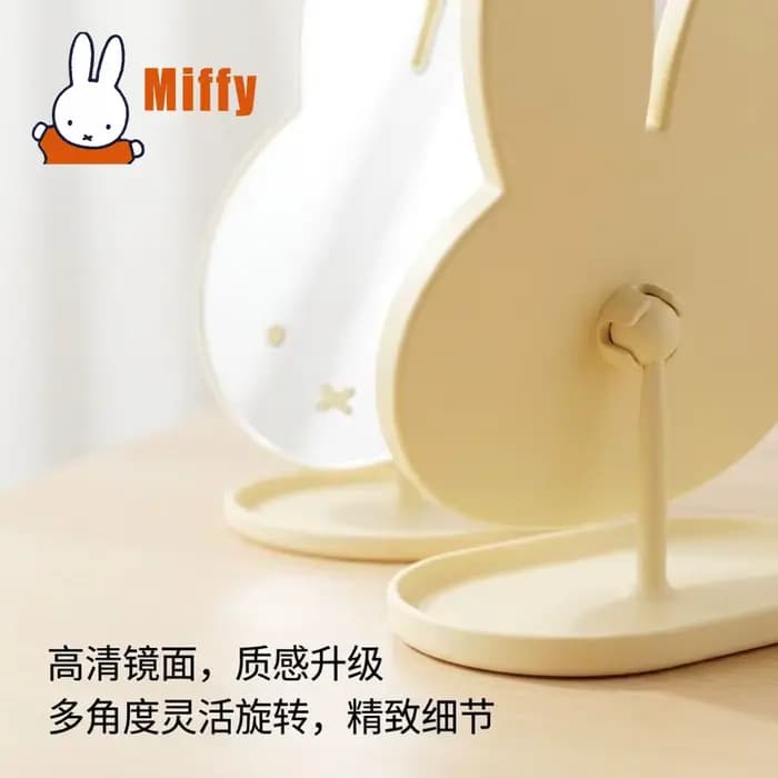 Miroir de maquillage de bureau Kawaii Miffy