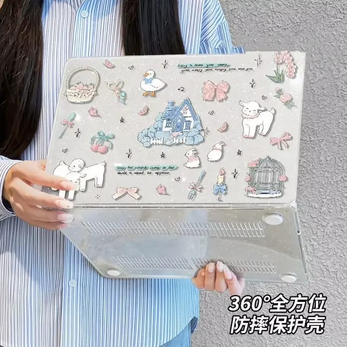 Nouvelle coque Neo Cute Lamb pour Macbook Neo 13 2026 Air 15 M4 M3, coque rigide pour Mac Book Pro 14 M1 M2 M5 14 16, accessoires Y2K