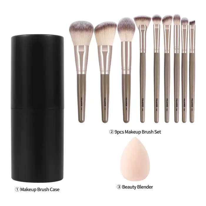 MAANGE Kit de 11 pinceaux de maquillage professionnels