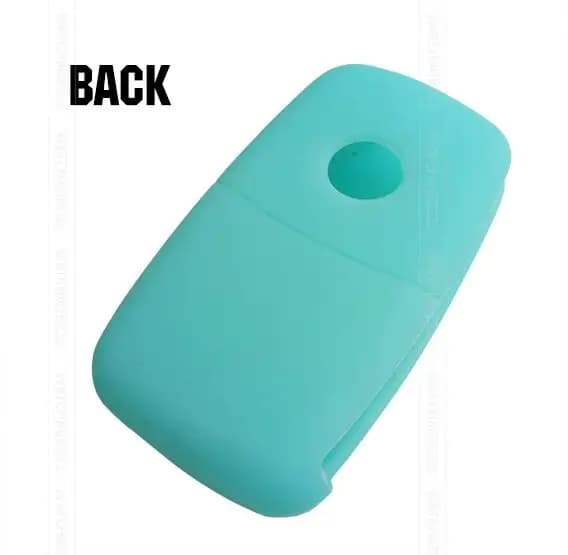 Porte-clé télécommande en SILICONE pour SKODA FABIA OCTAVIA, superbe siège, LEON, IBIZA, ALTEA, ALHAMBRA, 3 boutons