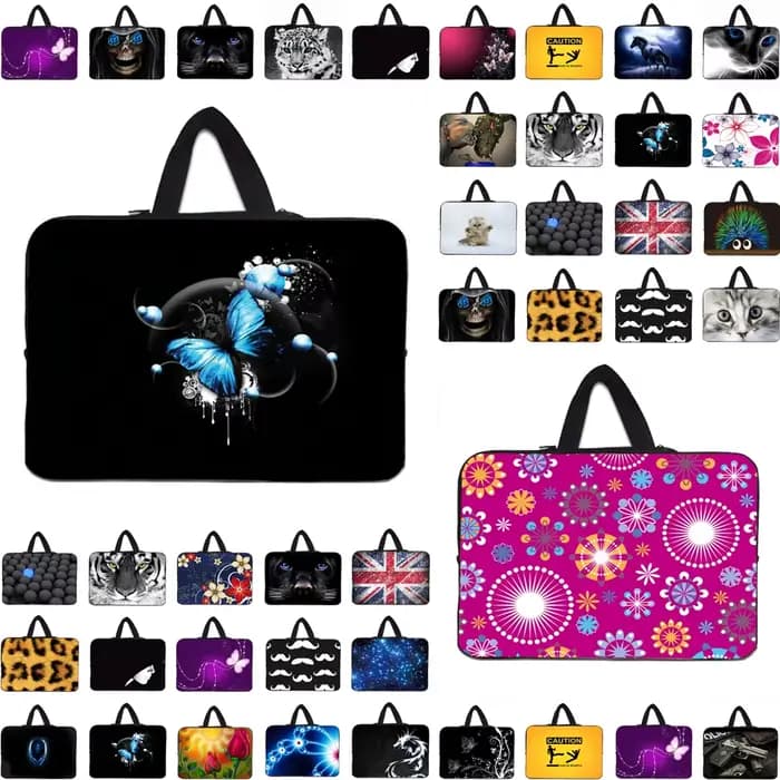 Étui pour ordinateur portable Chromebook, sac en néoprène 10 12 14 17 Funda pour Macbook Air Neo13 Lenovo 15.6 Dell XPS 13 Notebook Mini PC Accessoires
