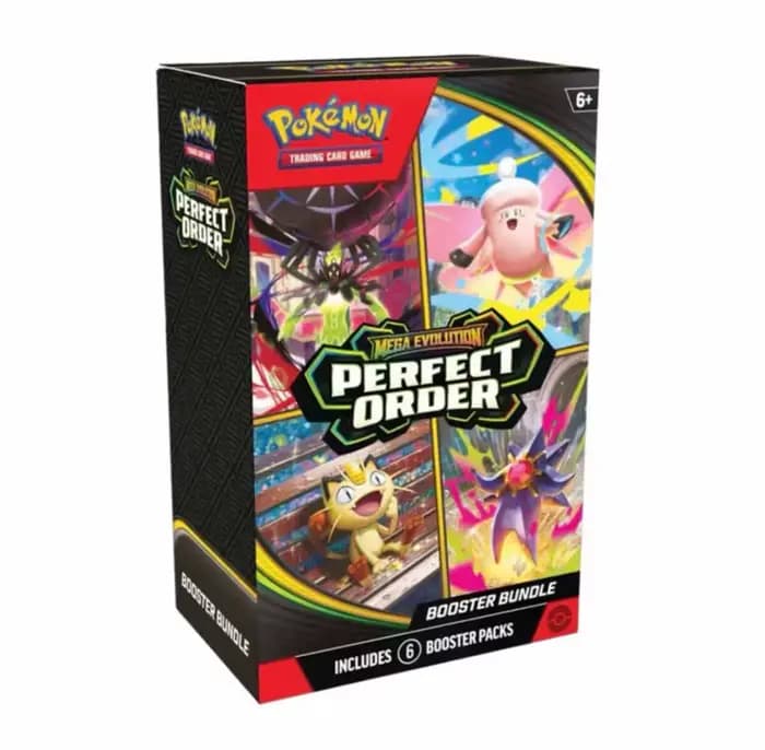 Cartes à collectionner Pokémon anglais Mega Perfect Order Ascended Heroes Scarlet Violet 151 Booster Bundle ME03 Trainer Box