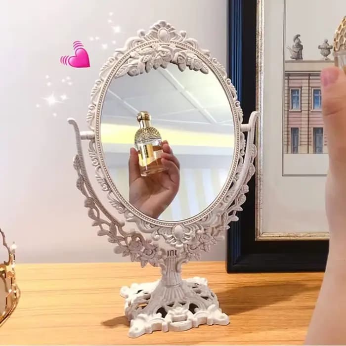 Miroir de maquillage de Style européen Vintage