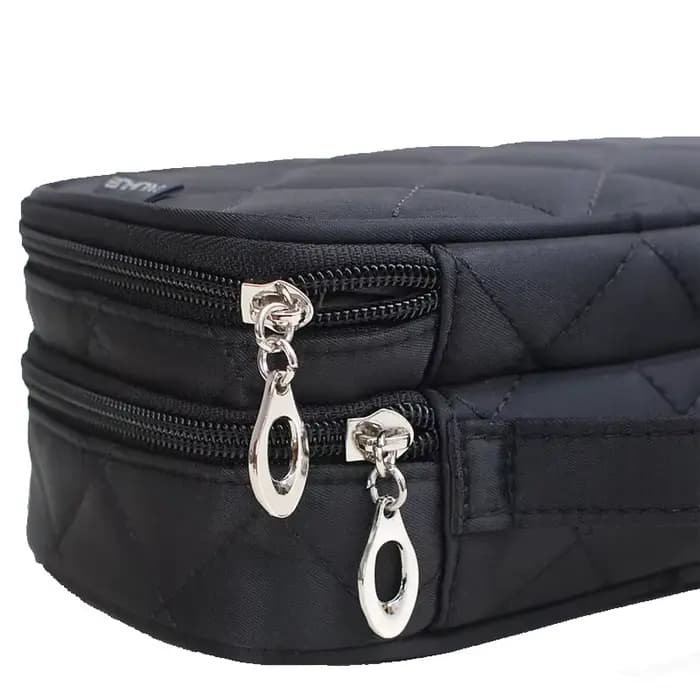Mini sac à cosmétiques miroir pour femmes