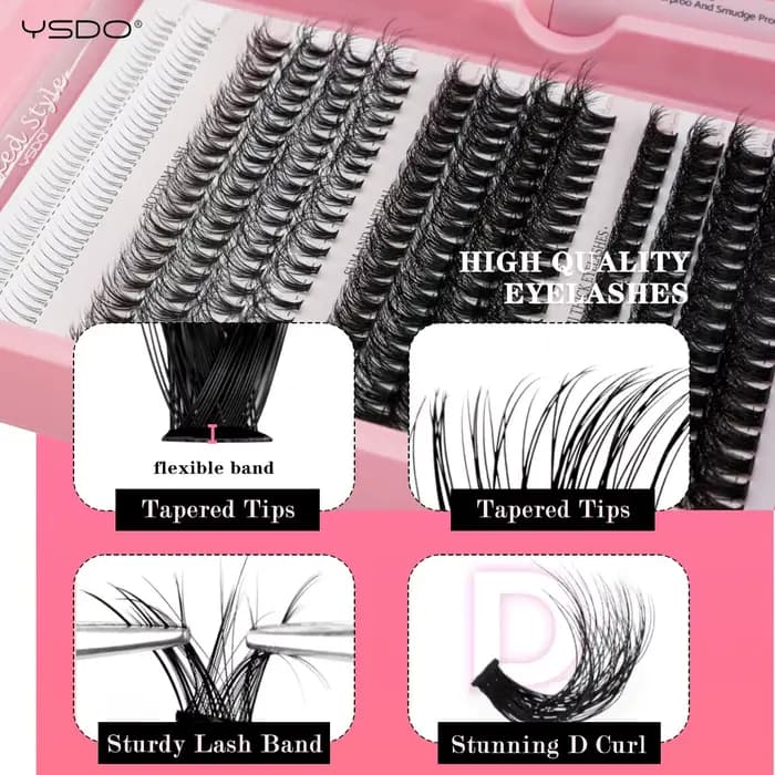 Kit d'extension de cils YSDO DIY