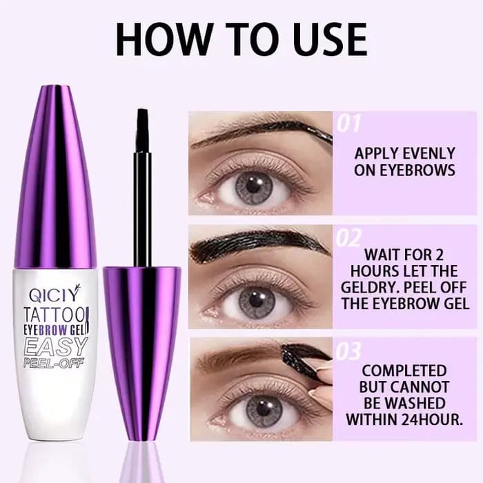 Gel à sourcils peel-off