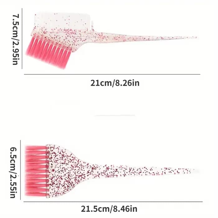 Ensemble de pinceaux de coloration pour cheveux