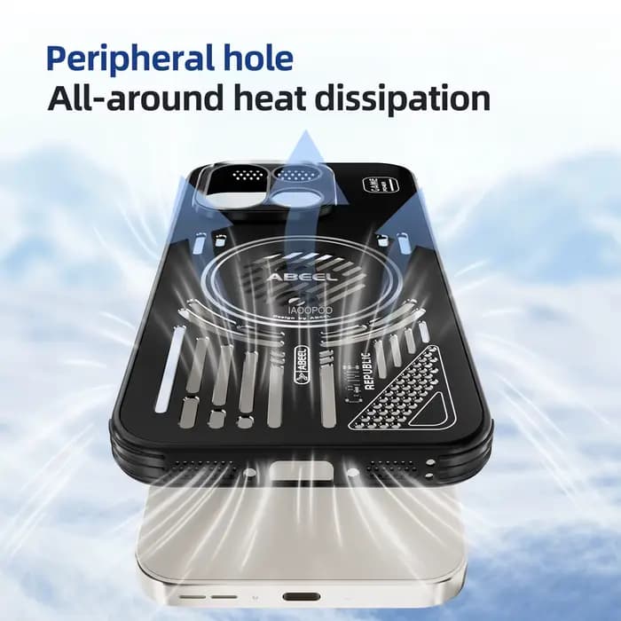 Coque en TPU avec dos en aluminium ajouré pour OnePlus 15 15R 13T 13S ACE 6 6T, compatible avec la recharge magnétique sans fil et dotée d'un film de protection d'objectif en verre