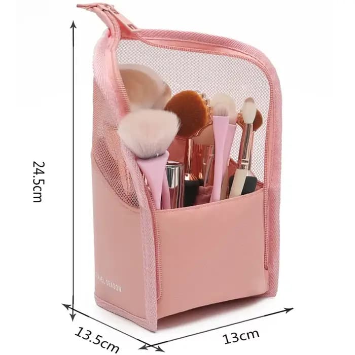 Trousse de toilette transparente pour femme